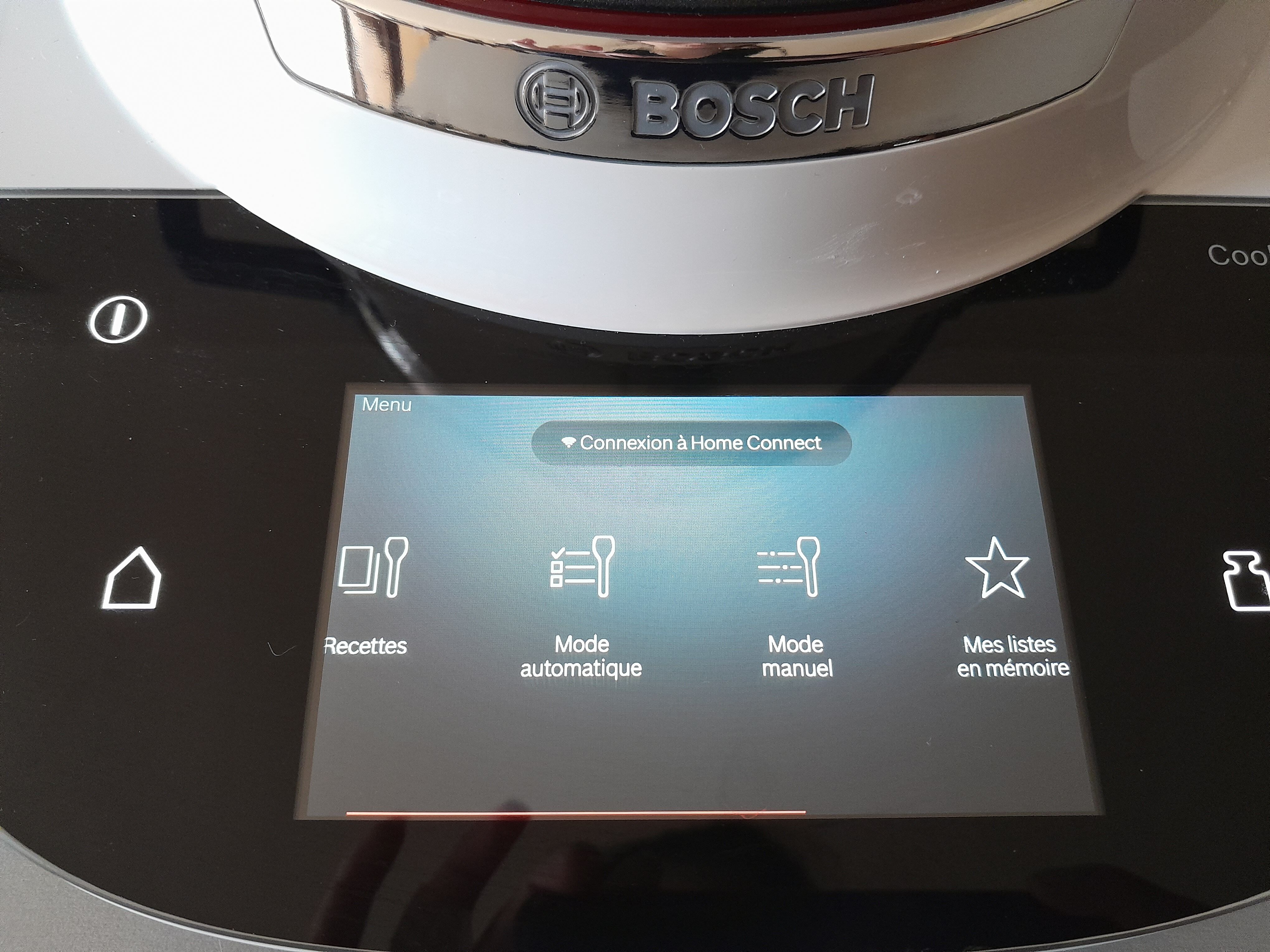 Cookit Bosch écran tactile